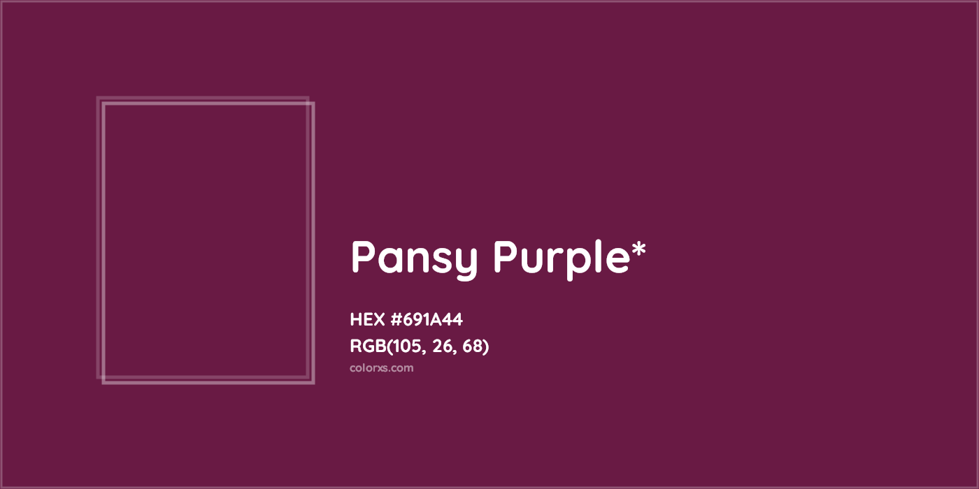 HEX #691A44 Color Name, Color Code, Palettes, Similar Paints, Images