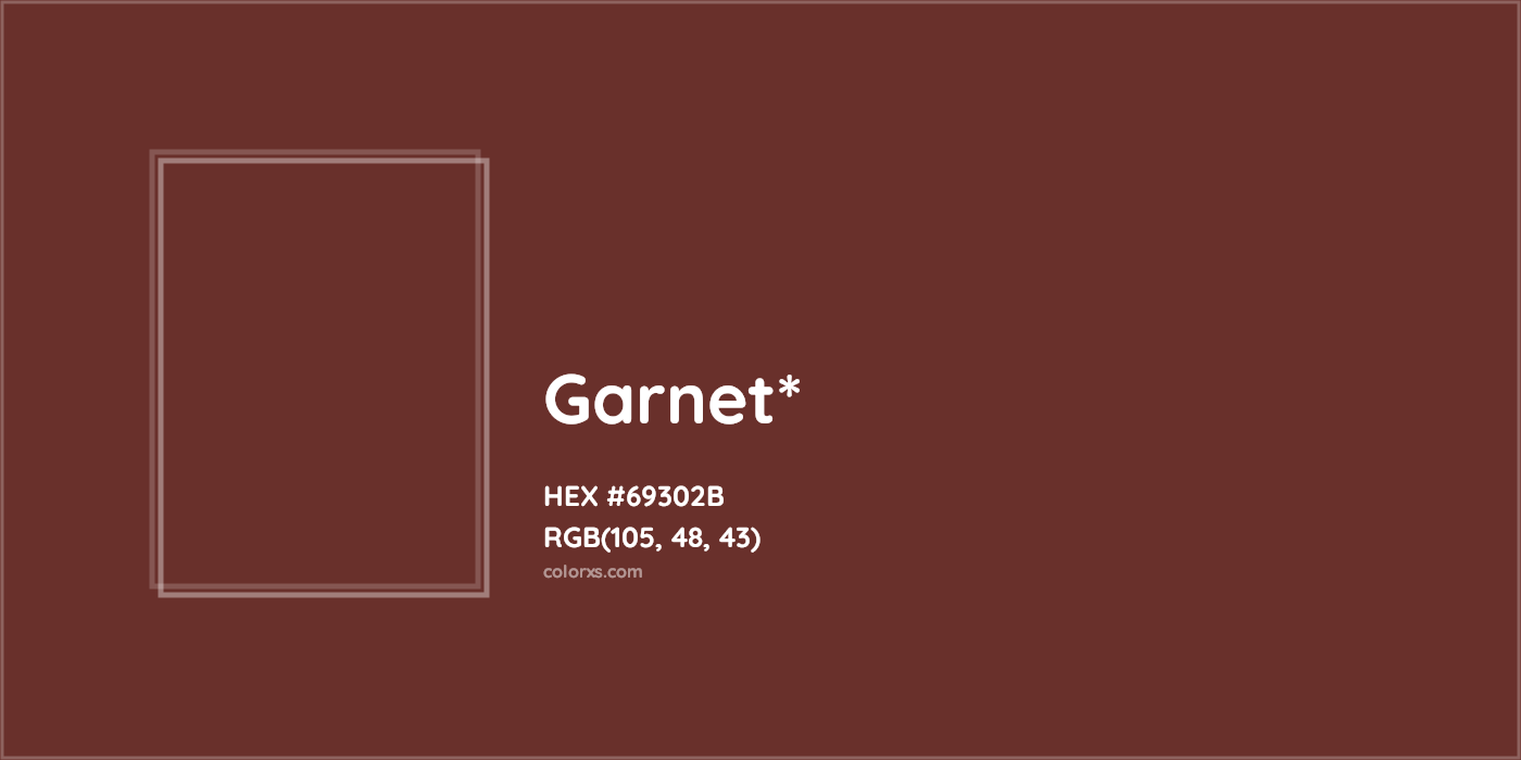 HEX #69302B Color Name, Color Code, Palettes, Similar Paints, Images