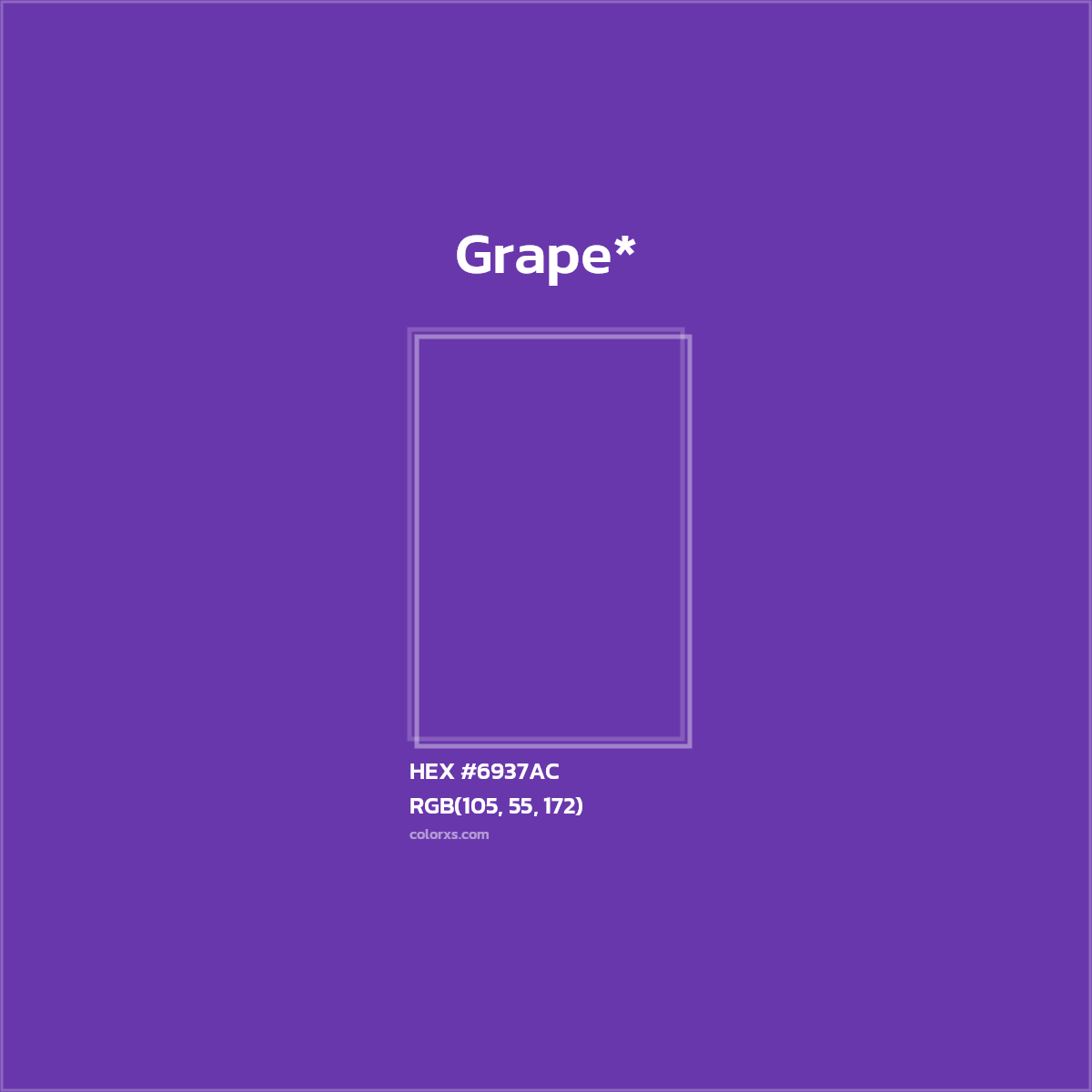 HEX #6937AC Color Name, Color Code, Palettes, Similar Paints, Images