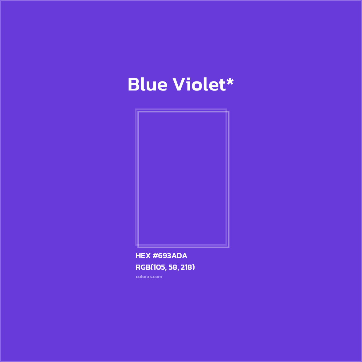 HEX #693ADA Color Name, Color Code, Palettes, Similar Paints, Images