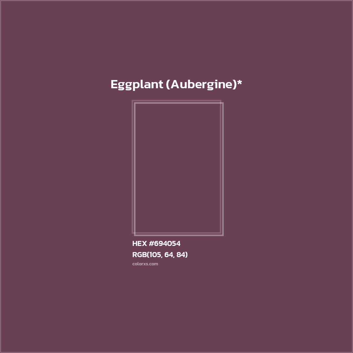 HEX #694054 Color Name, Color Code, Palettes, Similar Paints, Images