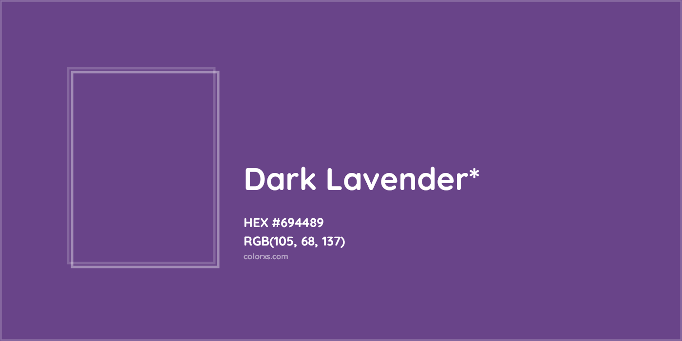 HEX #694489 Color Name, Color Code, Palettes, Similar Paints, Images