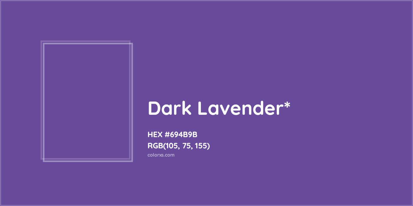 HEX #694B9B Color Name, Color Code, Palettes, Similar Paints, Images