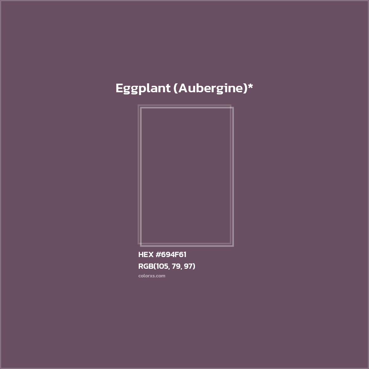 HEX #694F61 Color Name, Color Code, Palettes, Similar Paints, Images