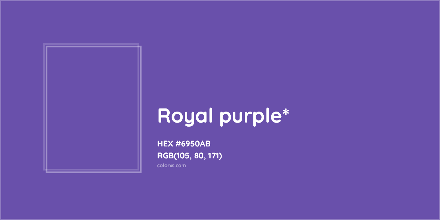 HEX #6950AB Color Name, Color Code, Palettes, Similar Paints, Images