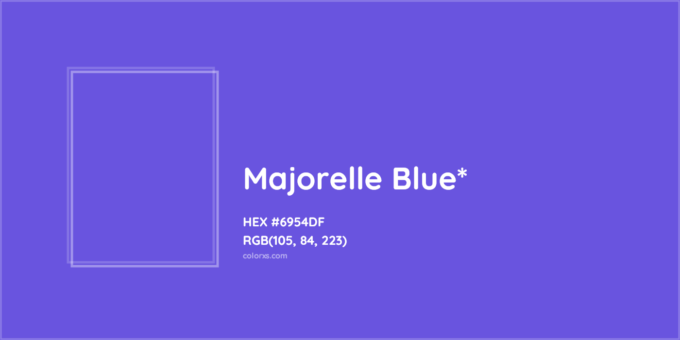 HEX #6954DF Color Name, Color Code, Palettes, Similar Paints, Images