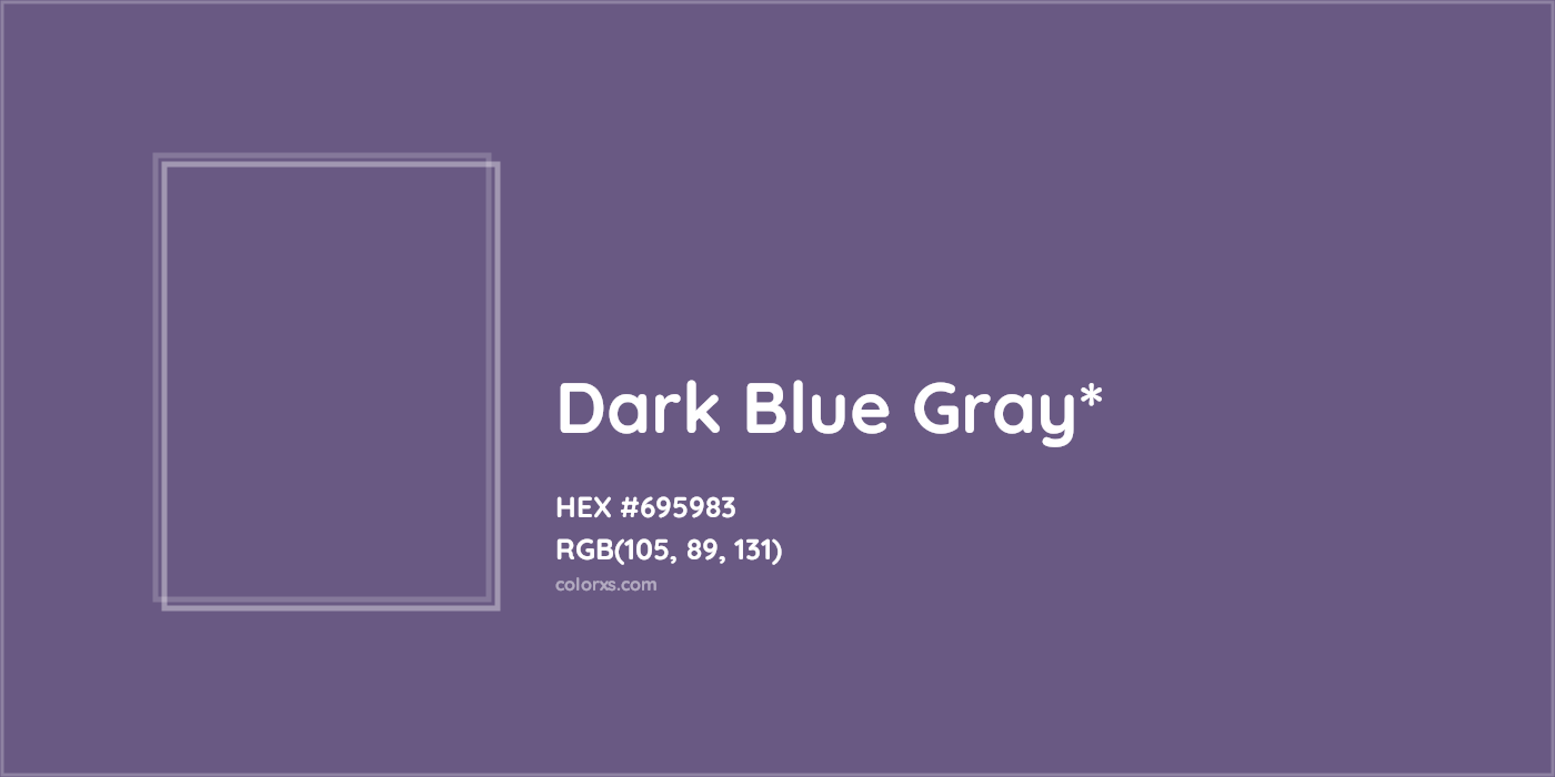 HEX #695983 Color Name, Color Code, Palettes, Similar Paints, Images