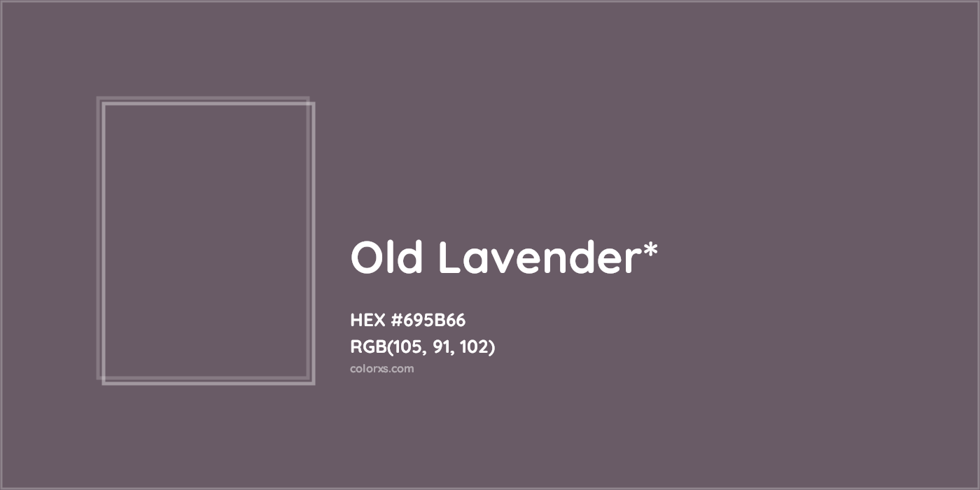 HEX #695B66 Color Name, Color Code, Palettes, Similar Paints, Images