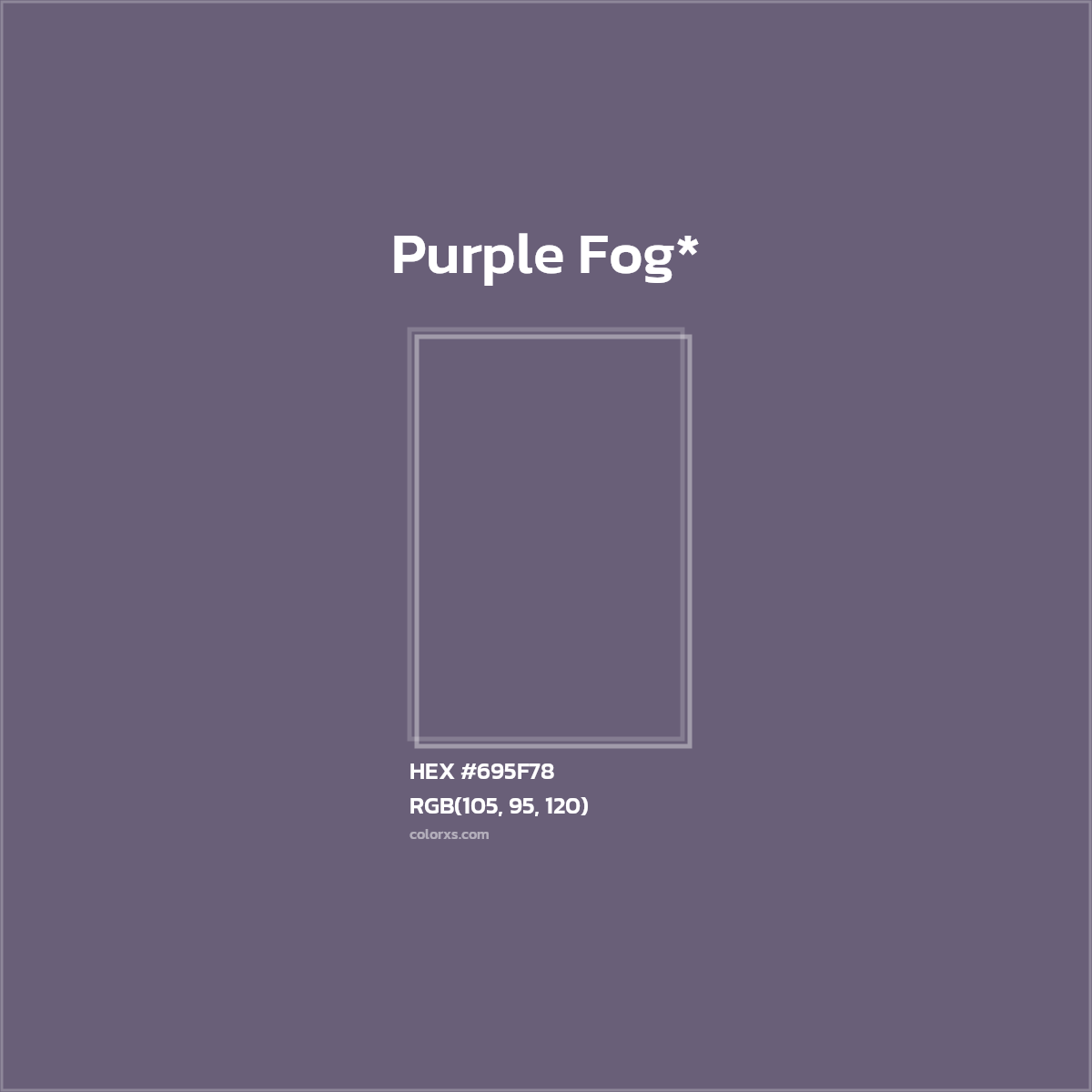 HEX #695F78 Color Name, Color Code, Palettes, Similar Paints, Images