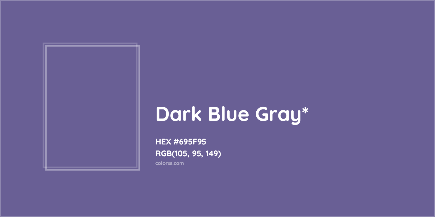 HEX #695F95 Color Name, Color Code, Palettes, Similar Paints, Images