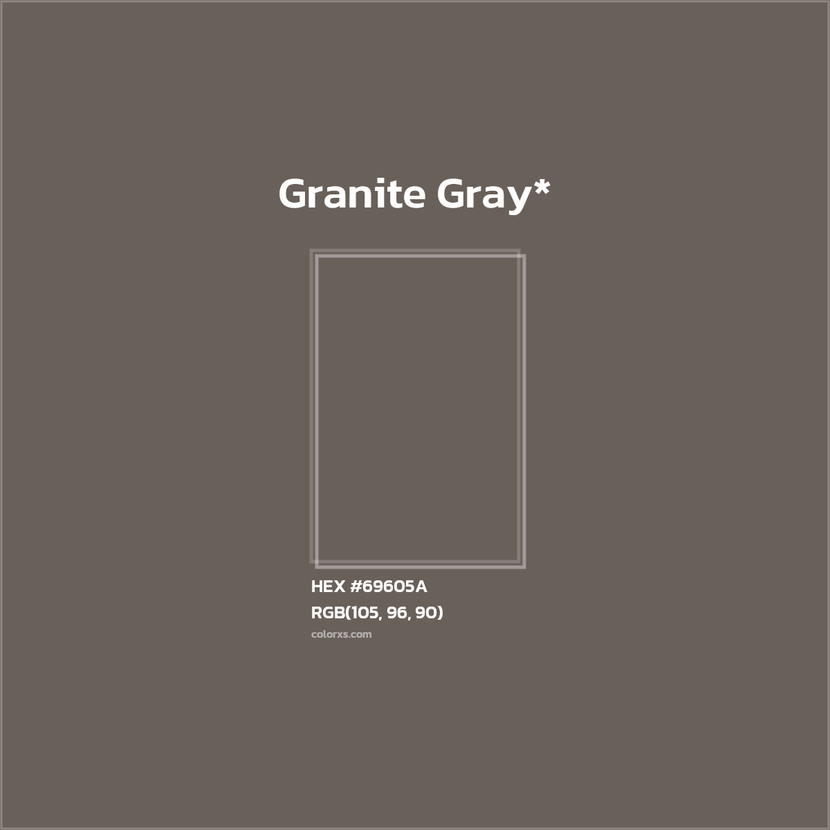 HEX #69605A Color Name, Color Code, Palettes, Similar Paints, Images