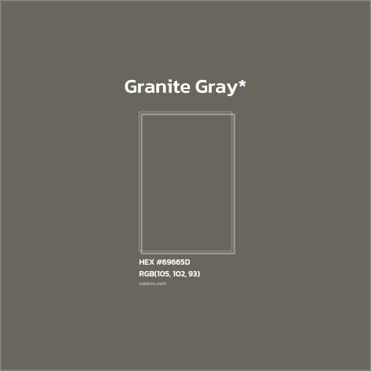 HEX #69665D Color Name, Color Code, Palettes, Similar Paints, Images