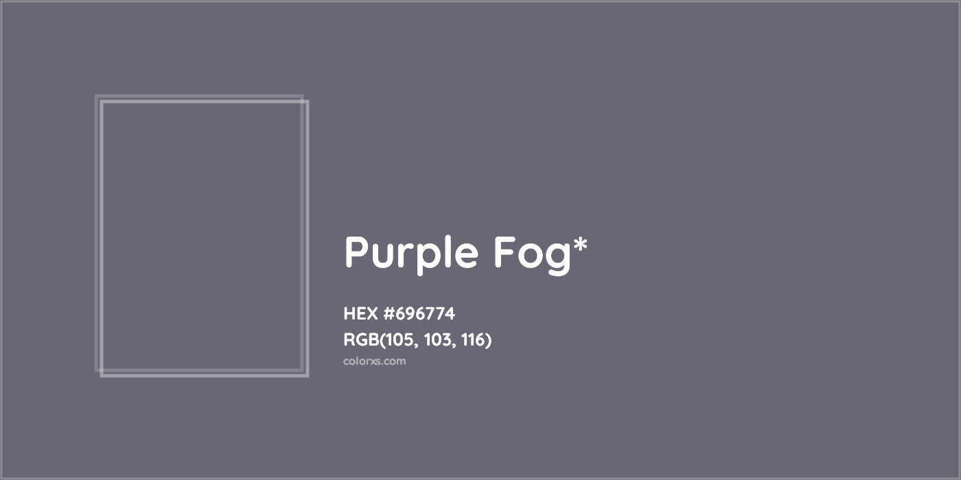 HEX #696774 Color Name, Color Code, Palettes, Similar Paints, Images