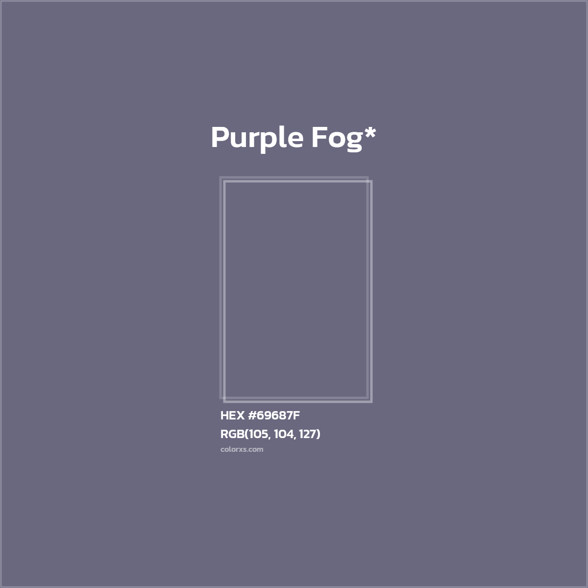 HEX #69687F Color Name, Color Code, Palettes, Similar Paints, Images
