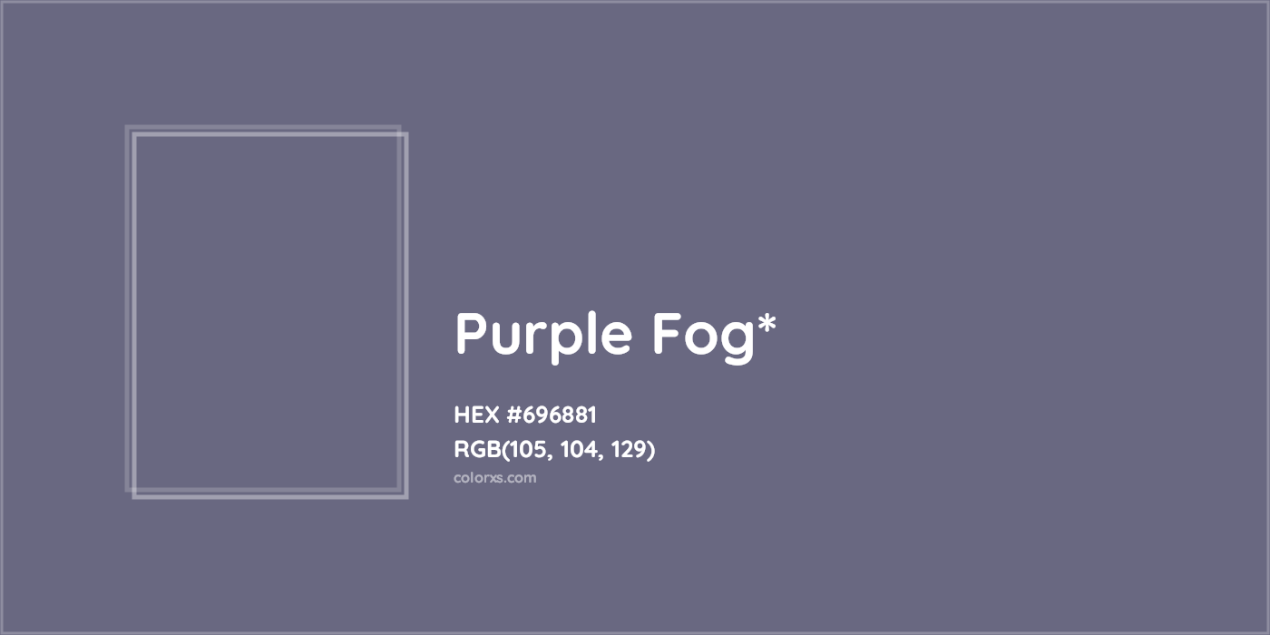 HEX #696881 Color Name, Color Code, Palettes, Similar Paints, Images