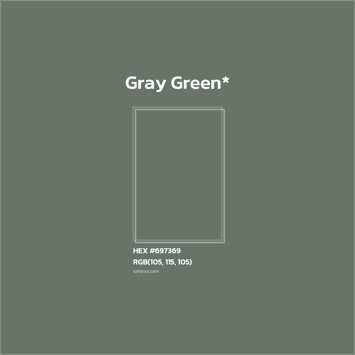 HEX #697369 Color Name, Color Code, Palettes, Similar Paints, Images