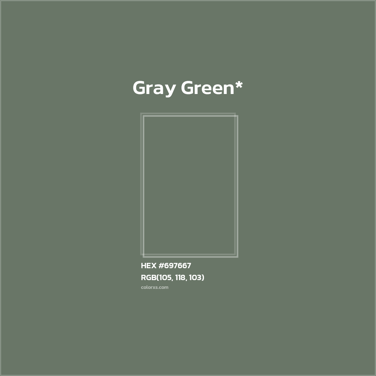 HEX #697667 Color Name, Color Code, Palettes, Similar Paints, Images