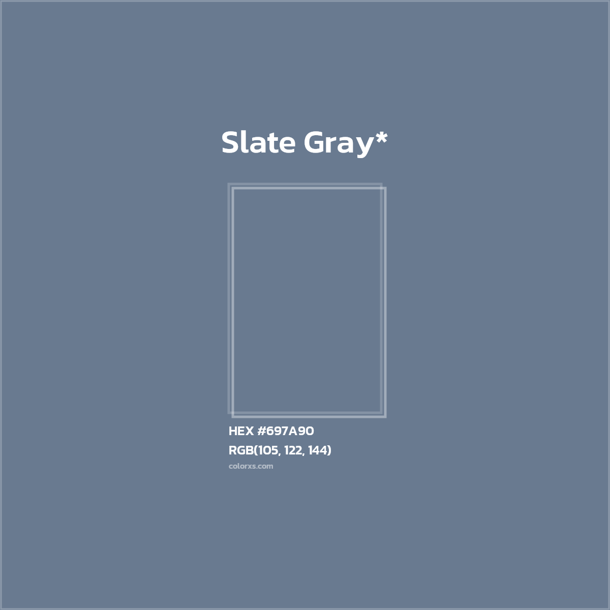 HEX #697A90 Color Name, Color Code, Palettes, Similar Paints, Images