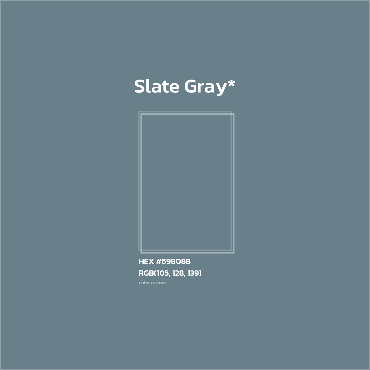 HEX #69808B Color Name, Color Code, Palettes, Similar Paints, Images