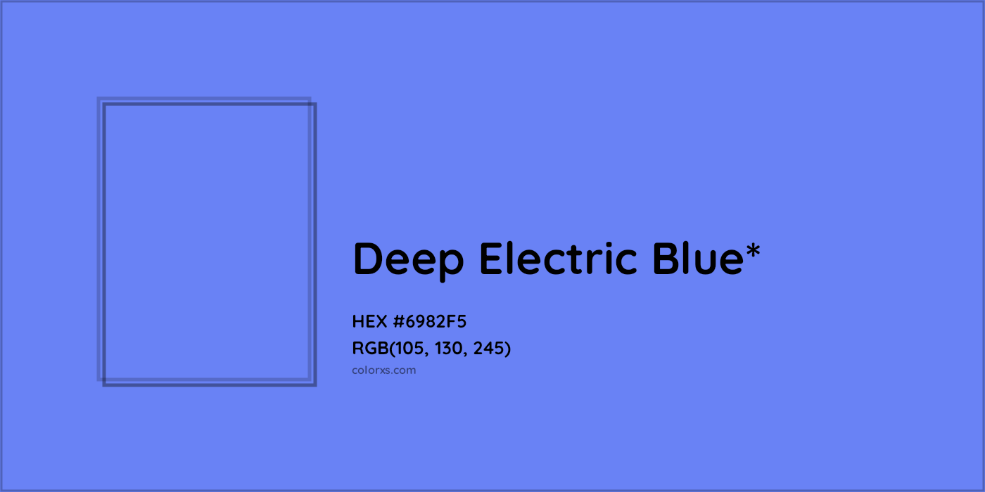 HEX #6982F5 Color Name, Color Code, Palettes, Similar Paints, Images