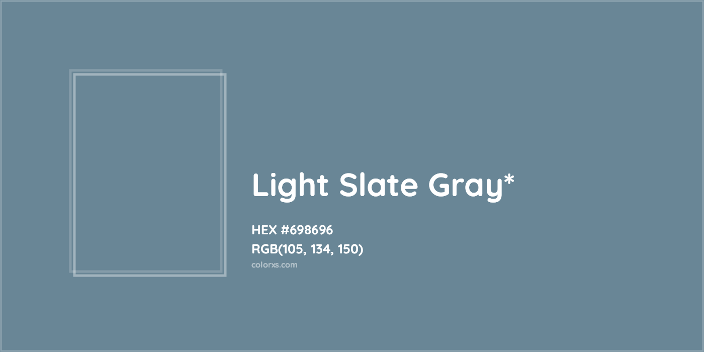 HEX #698696 Color Name, Color Code, Palettes, Similar Paints, Images