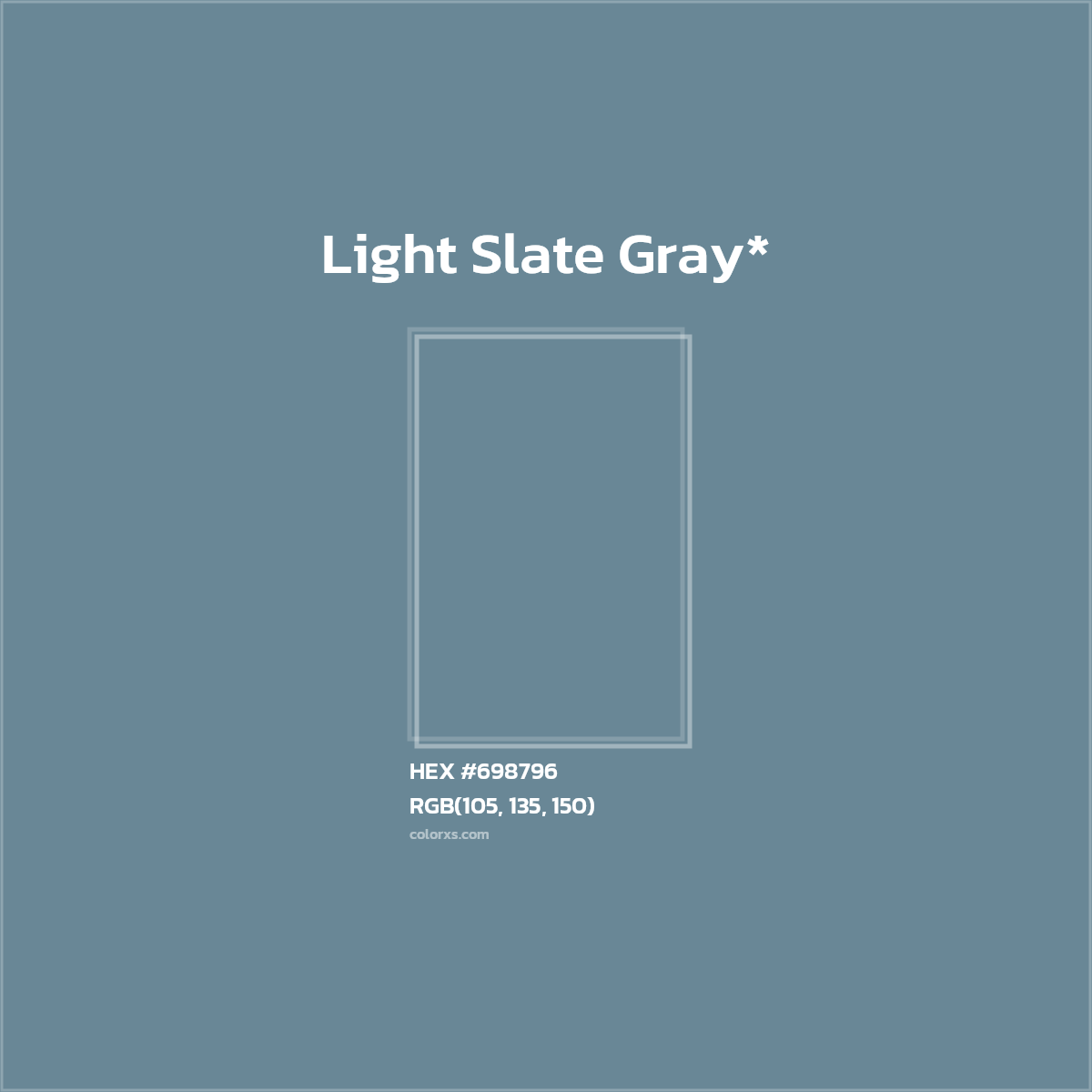 HEX #698796 Color Name, Color Code, Palettes, Similar Paints, Images