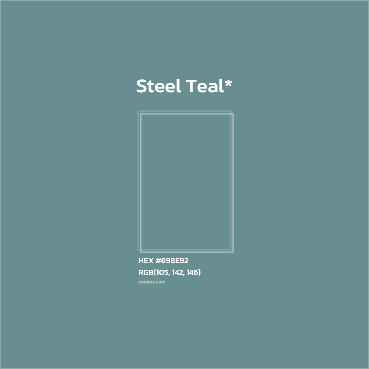 HEX #698E92 Color Name, Color Code, Palettes, Similar Paints, Images