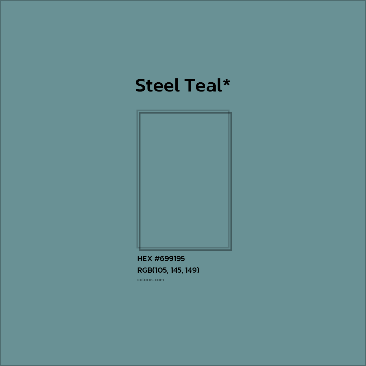 HEX #699195 Color Name, Color Code, Palettes, Similar Paints, Images