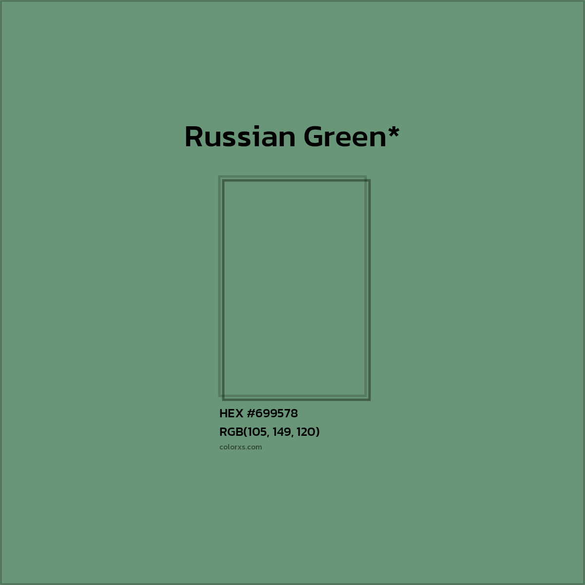 HEX #699578 Color Name, Color Code, Palettes, Similar Paints, Images