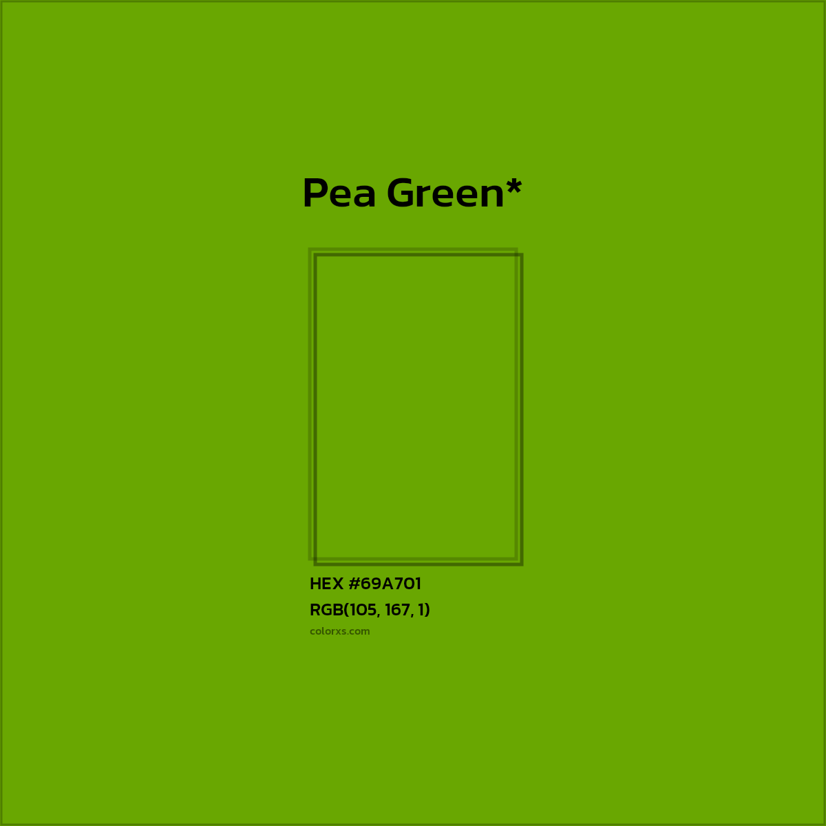 HEX #69A701 Color Name, Color Code, Palettes, Similar Paints, Images