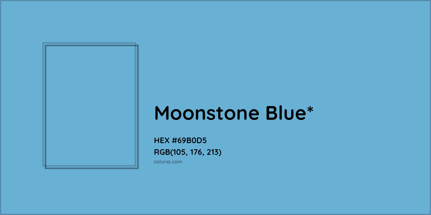 HEX #69B0D5 Color Name, Color Code, Palettes, Similar Paints, Images