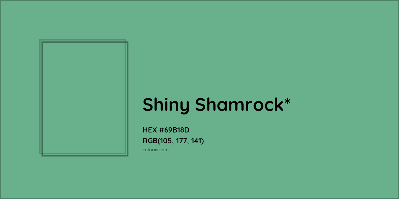 HEX #69B18D Color Name, Color Code, Palettes, Similar Paints, Images