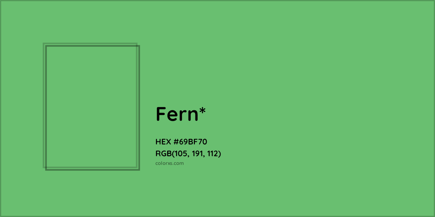 HEX #69BF70 Color Name, Color Code, Palettes, Similar Paints, Images