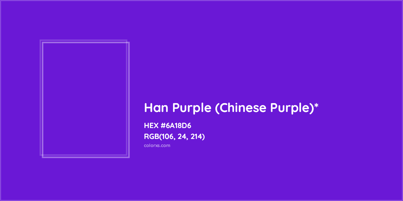 HEX #6A18D6 Color Name, Color Code, Palettes, Similar Paints, Images