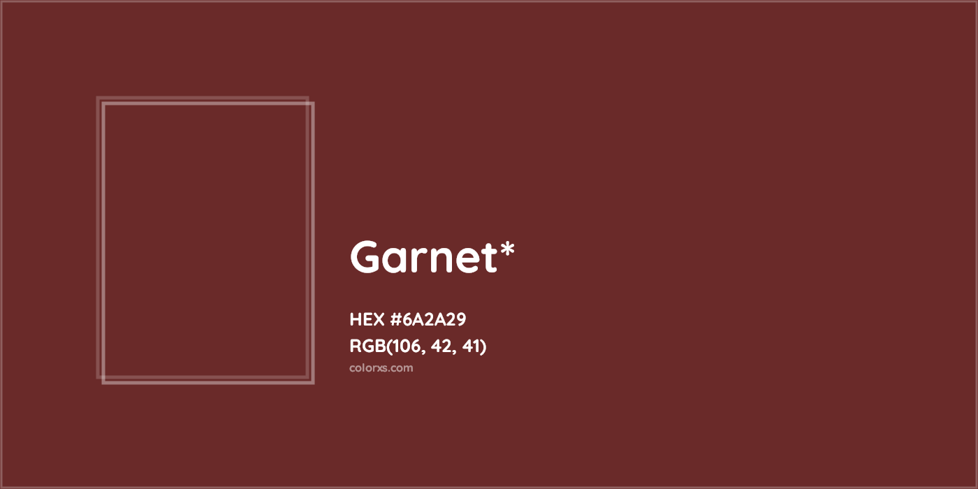 HEX #6A2A29 Color Name, Color Code, Palettes, Similar Paints, Images