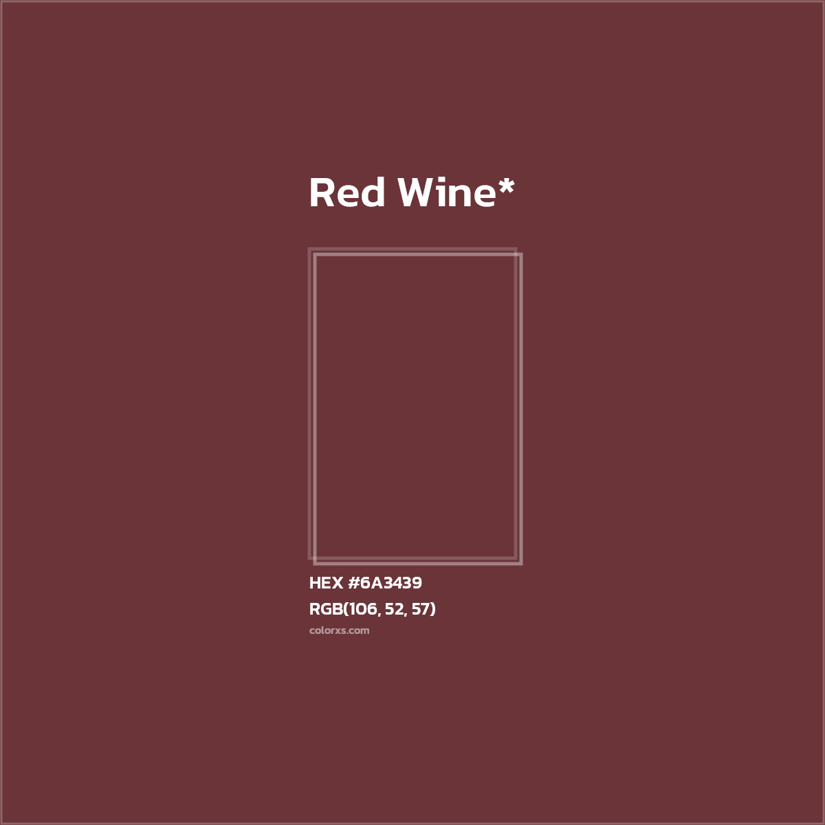 HEX #6A3439 Color Name, Color Code, Palettes, Similar Paints, Images