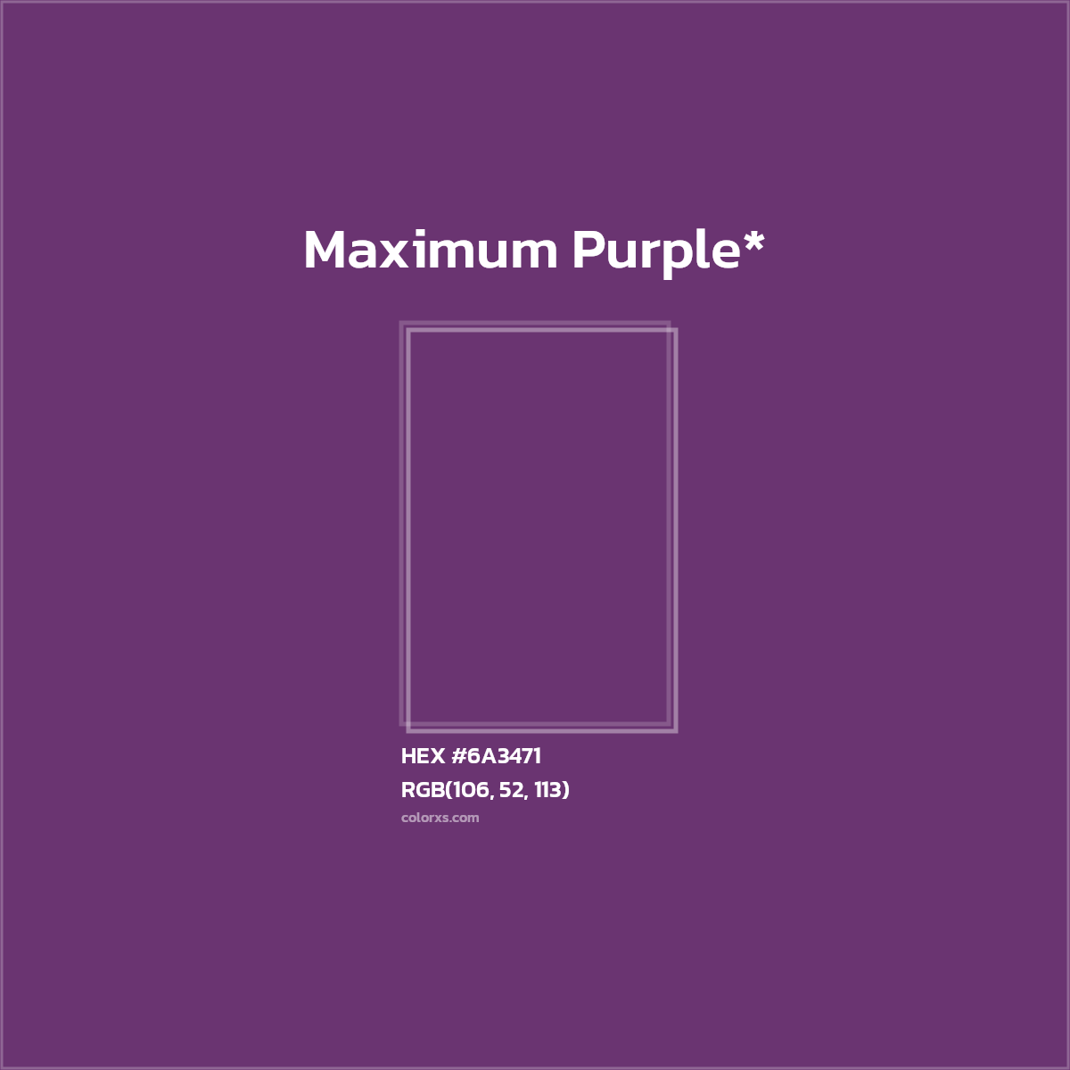 HEX #6A3471 Color Name, Color Code, Palettes, Similar Paints, Images