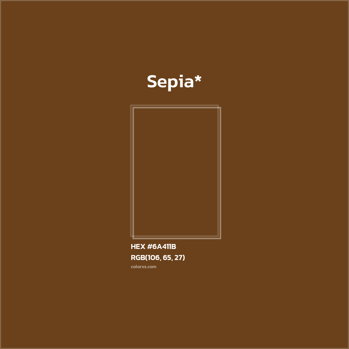 HEX #6A411B Color Name, Color Code, Palettes, Similar Paints, Images