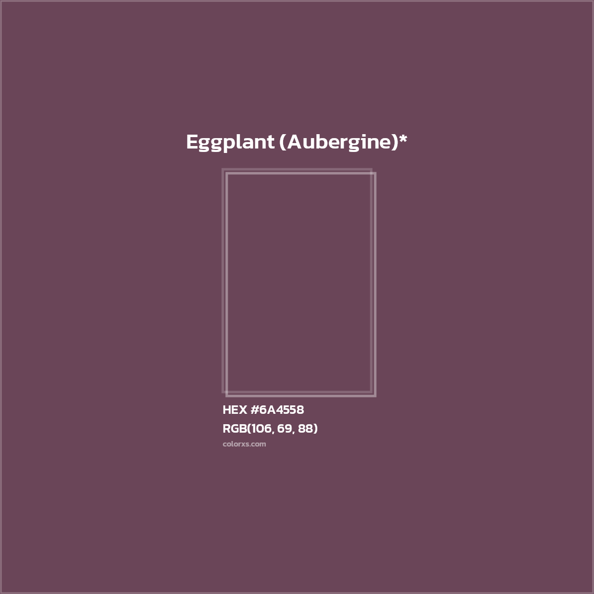 HEX #6A4558 Color Name, Color Code, Palettes, Similar Paints, Images