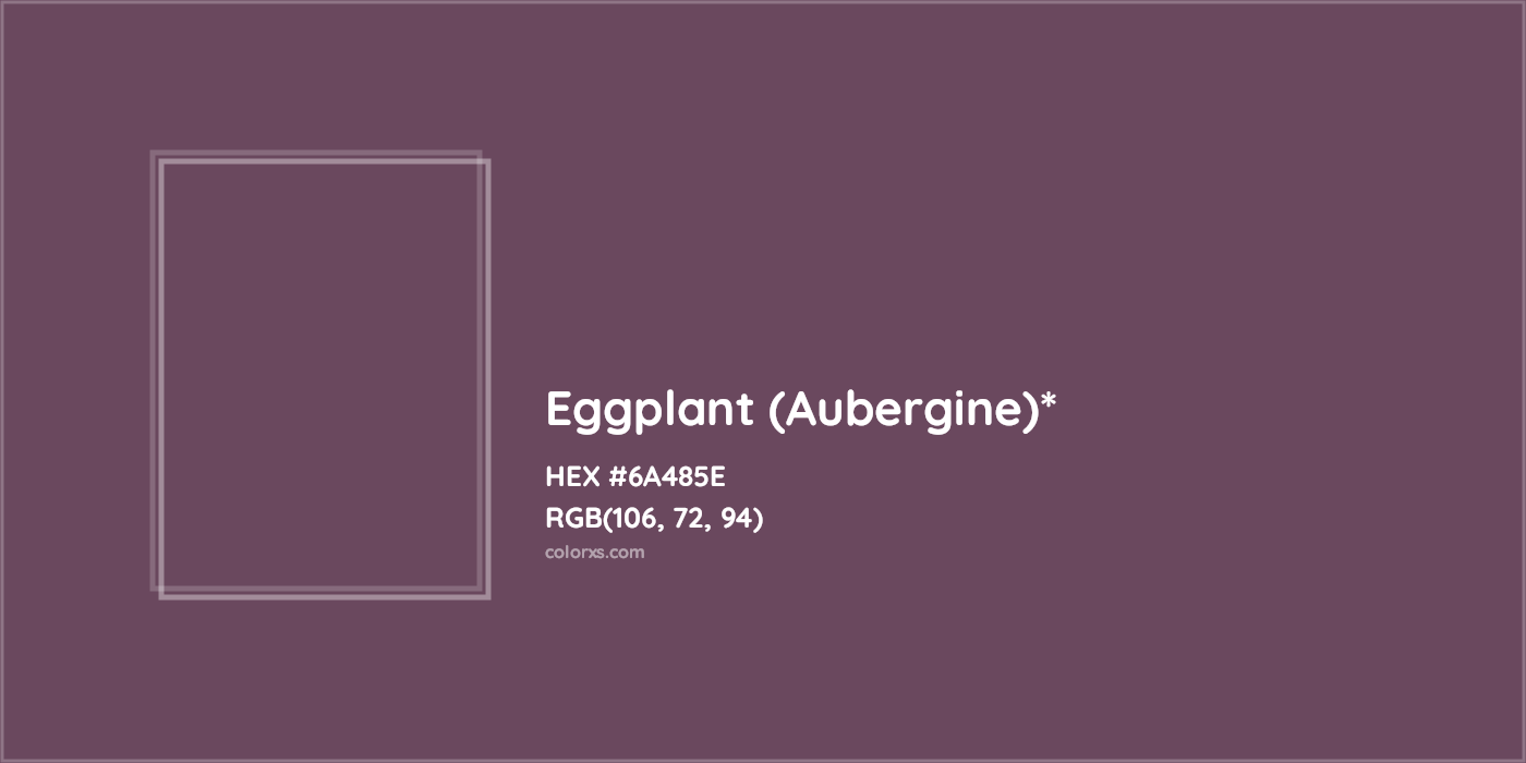 HEX #6A485E Color Name, Color Code, Palettes, Similar Paints, Images