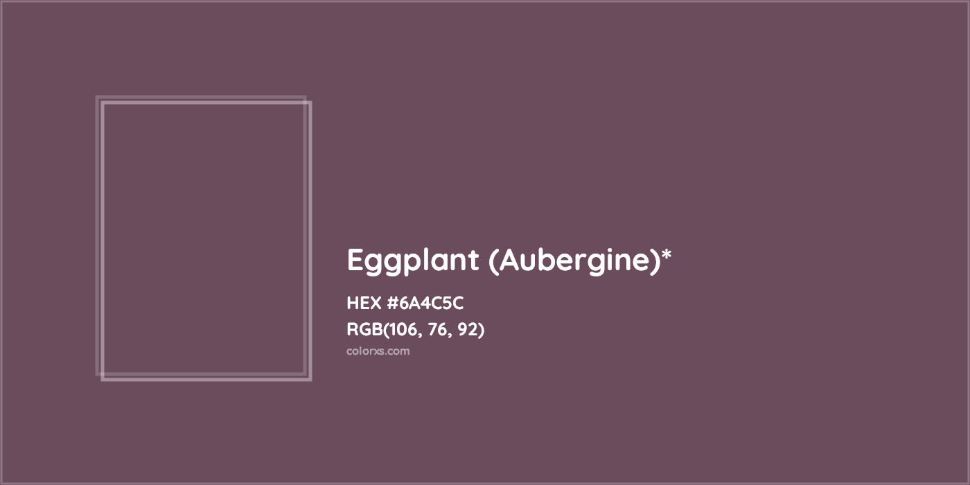 HEX #6A4C5C Color Name, Color Code, Palettes, Similar Paints, Images