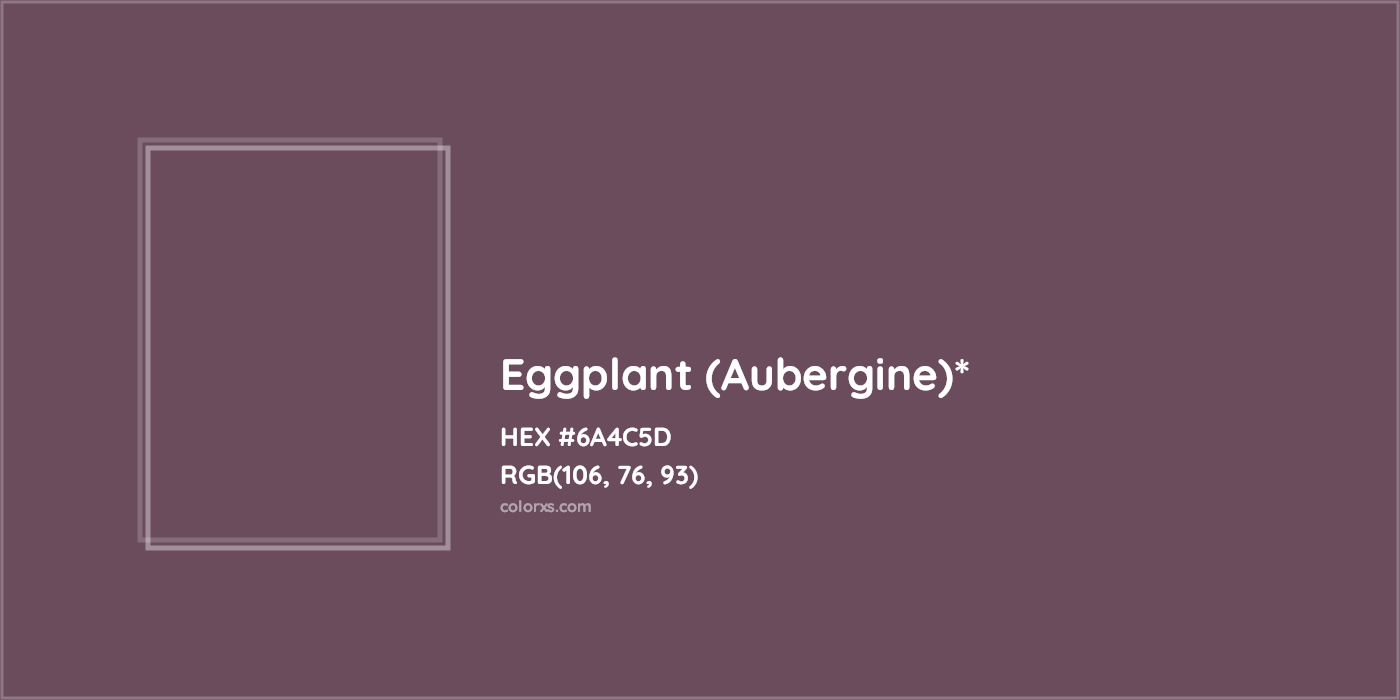 HEX #6A4C5D Color Name, Color Code, Palettes, Similar Paints, Images