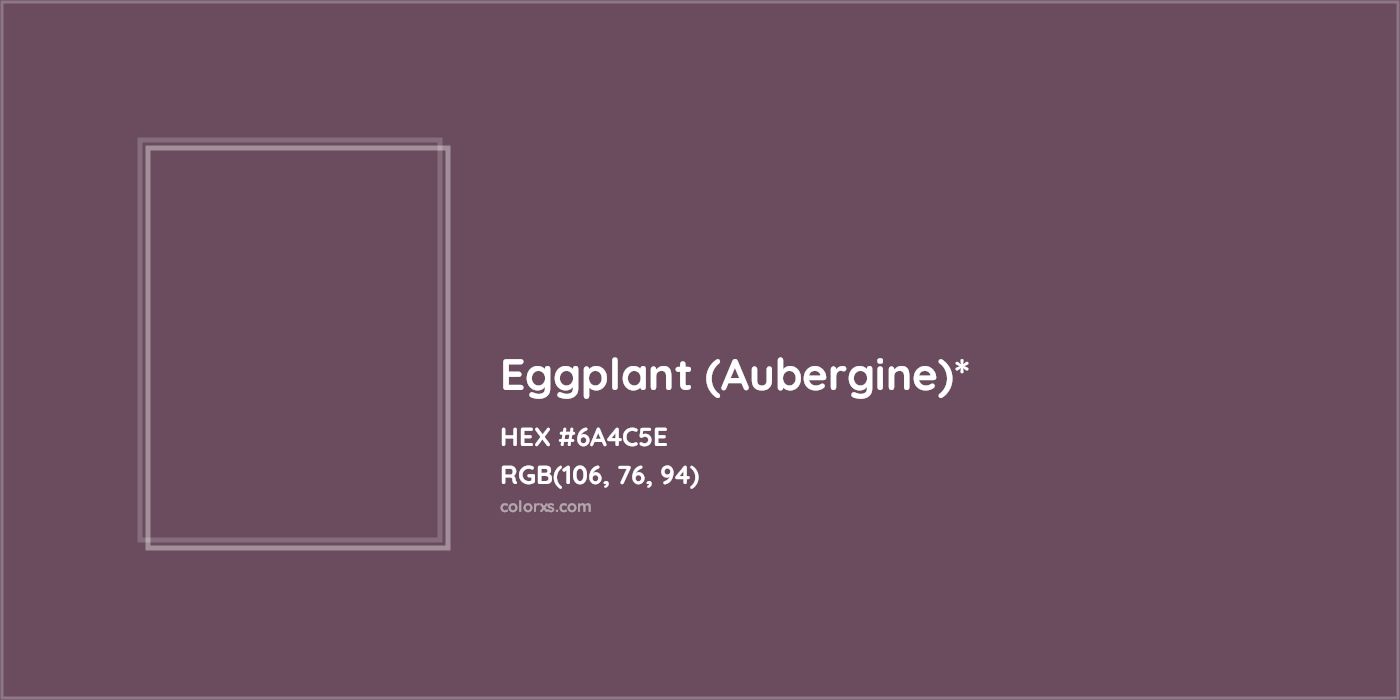 HEX #6A4C5E Color Name, Color Code, Palettes, Similar Paints, Images