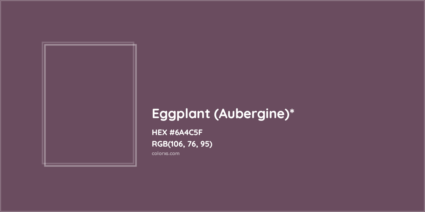 HEX #6A4C5F Color Name, Color Code, Palettes, Similar Paints, Images