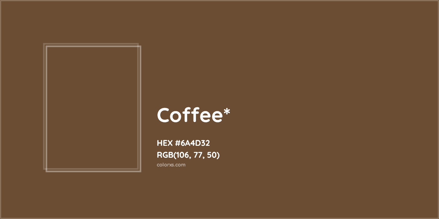 HEX #6A4D32 Color Name, Color Code, Palettes, Similar Paints, Images