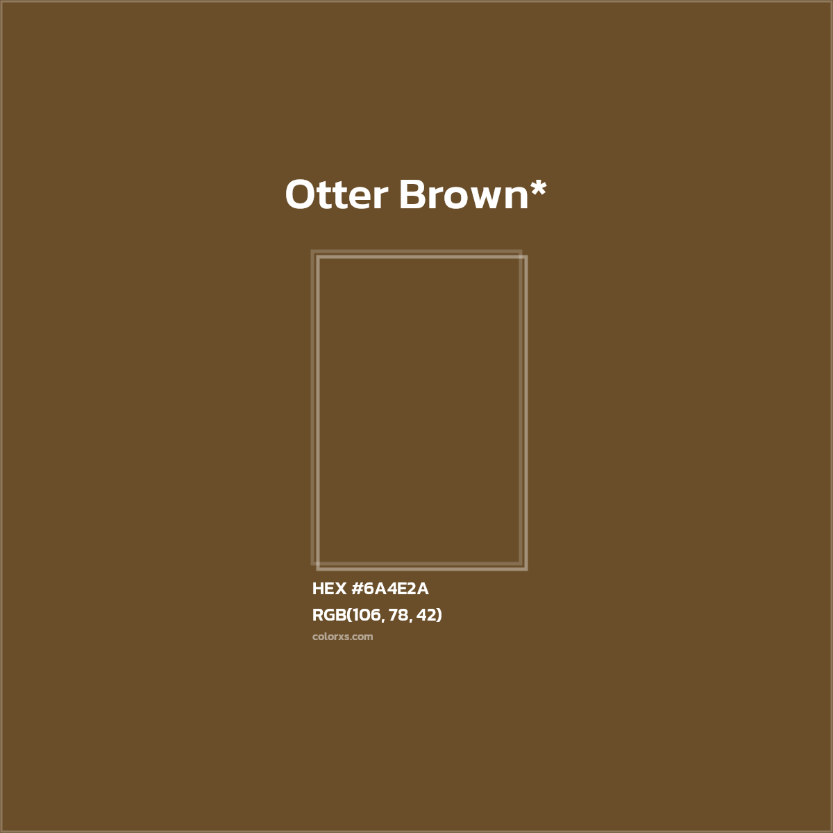 HEX #6A4E2A Color Name, Color Code, Palettes, Similar Paints, Images