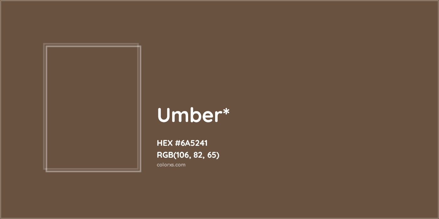HEX #6A5241 Color Name, Color Code, Palettes, Similar Paints, Images