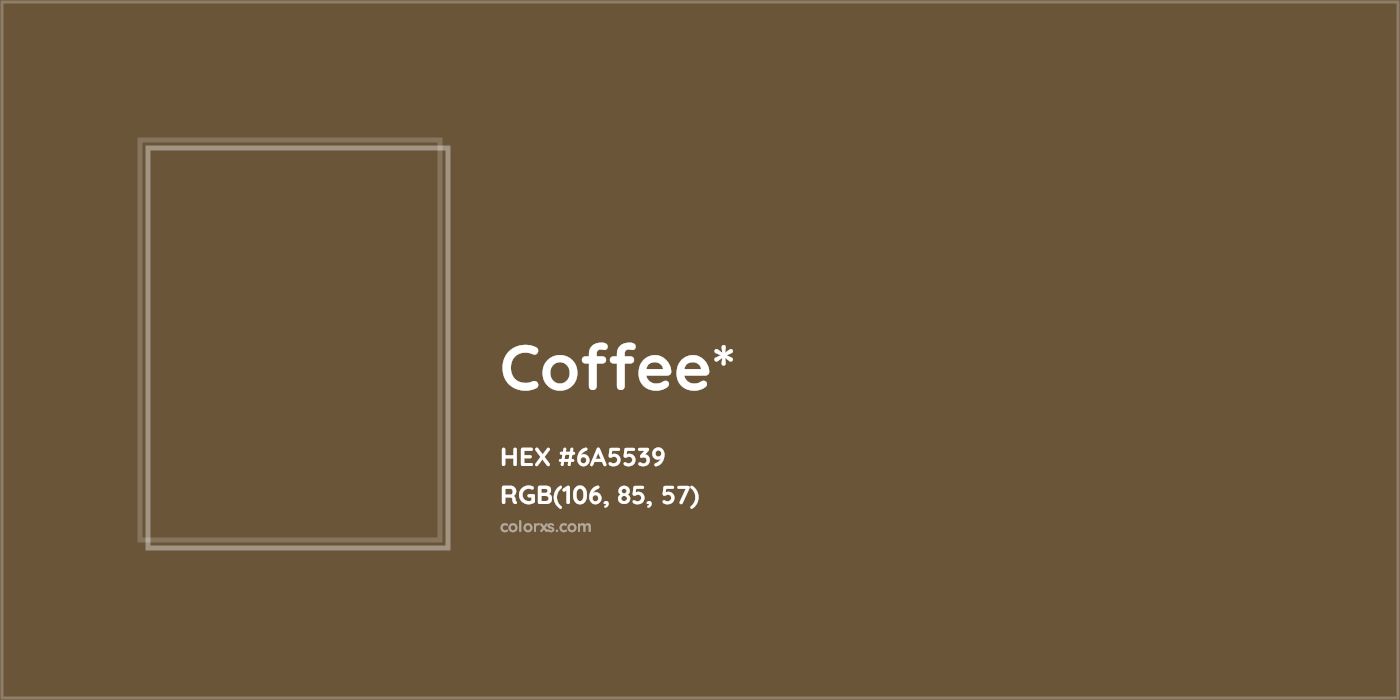 HEX #6A5539 Color Name, Color Code, Palettes, Similar Paints, Images