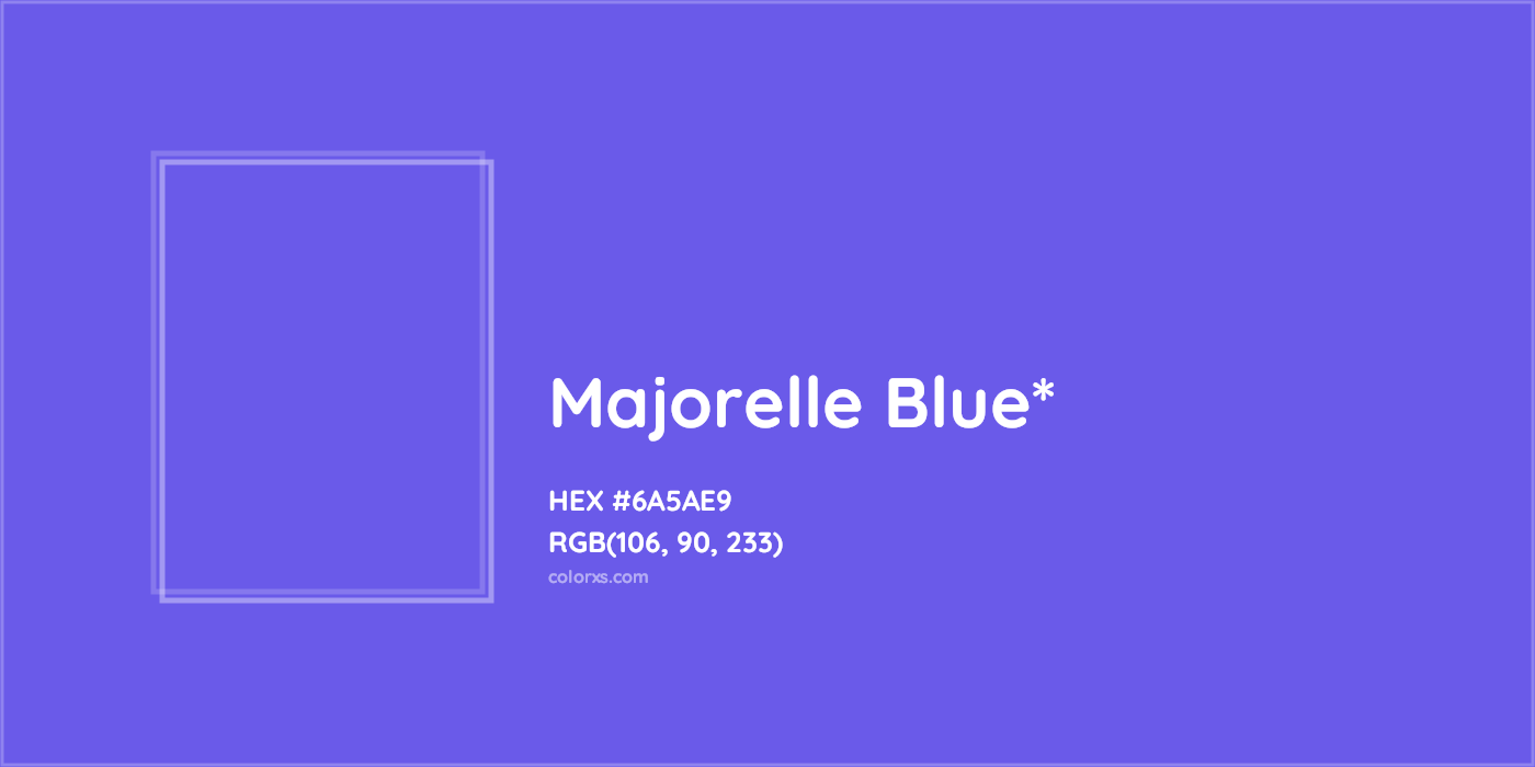 HEX #6A5AE9 Color Name, Color Code, Palettes, Similar Paints, Images