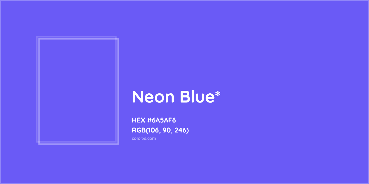HEX #6A5AF6 Color Name, Color Code, Palettes, Similar Paints, Images